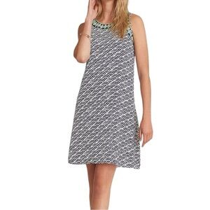 Hatley Meghan Sun Rays Print Sleeveless Trapeze-style Dress Size L